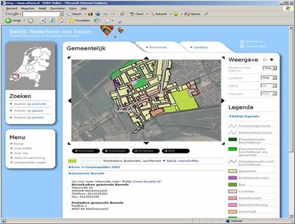 afbeelding GIS toepassing